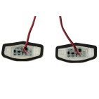 éclairage de Plaque Gauche+Droit Pour Honda Accord Civic