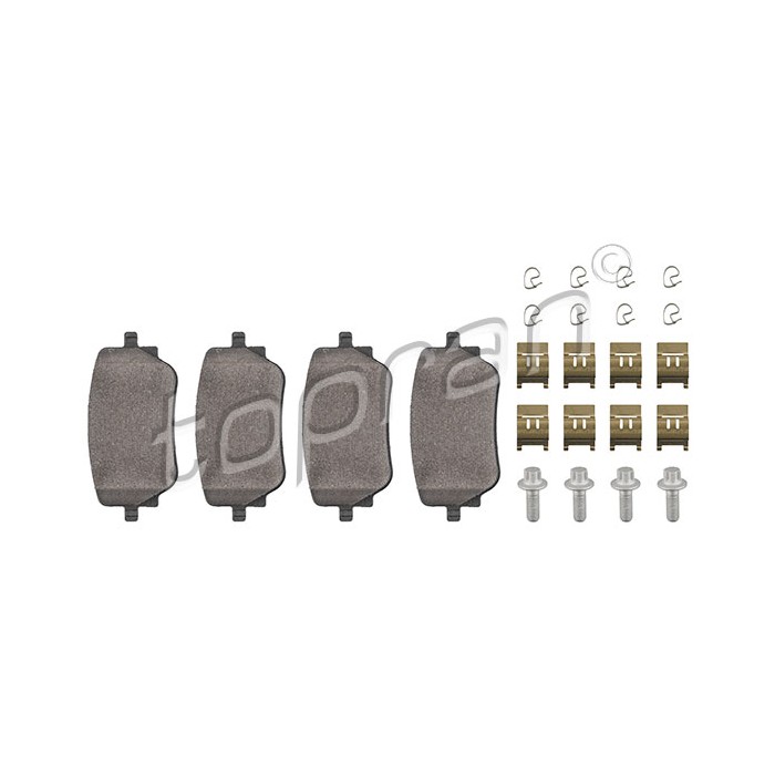 Kit Plaquette De Frein Arrière Pour Mercedes Cla Classe A B Eqa Gla Glb 4207600