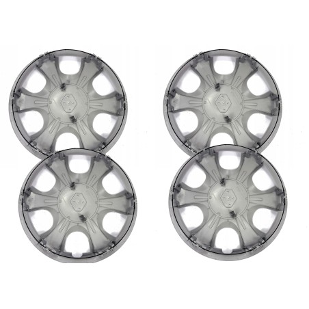X4 Enjoliveur De Roue 16 Pour Renault Trafic 2001-2014 8200458589