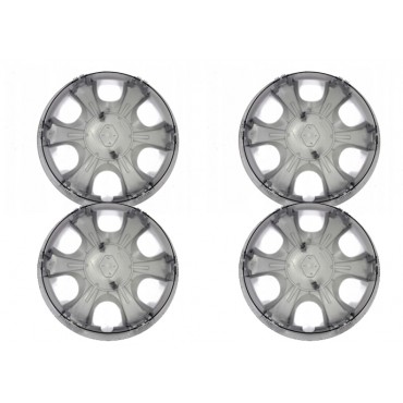 X4 Enjoliveur De Roue 16 Pour Renault Trafic 2001-2014 8200458589
