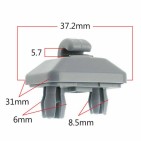 Clips Support Pare Soleil Pour Audi A4 2015-2022 8E0857562