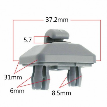 Clips Support Pare Soleil Pour Audi A4 2015-2022 8E0857562
