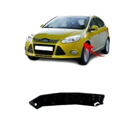 Fixation Clips Pare Choc Gauche Pour Ford Focus III 2010-2018 BM5117D959AE
