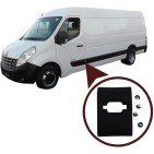 Baguette Porte Coulissante Côté Gauche Pour Master Nv400 Movano B 768570130R