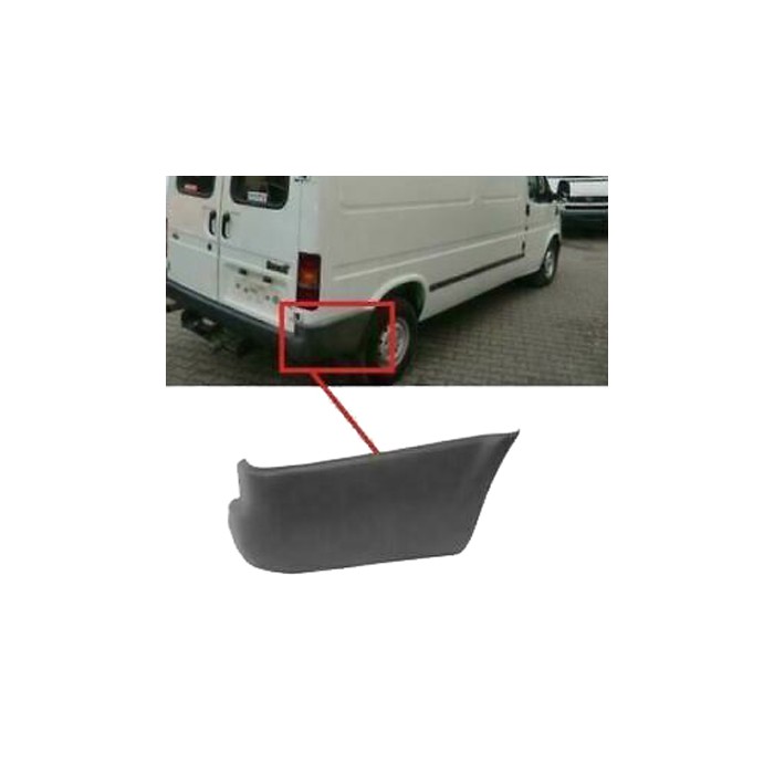 Cache Pare Choc Arrière Droit Pour Ford Transit Tourneo 1994-2000 7354133