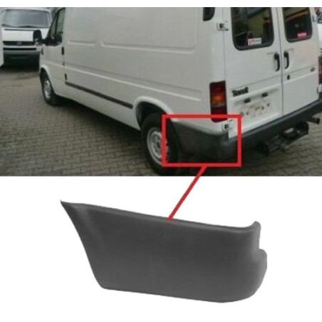 Cache Pare Choc Arrière Gauche Pour Ford Transit Tourneo 1994-2000 7354134